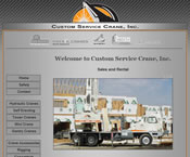 Custom Service Crane crane rental and sales